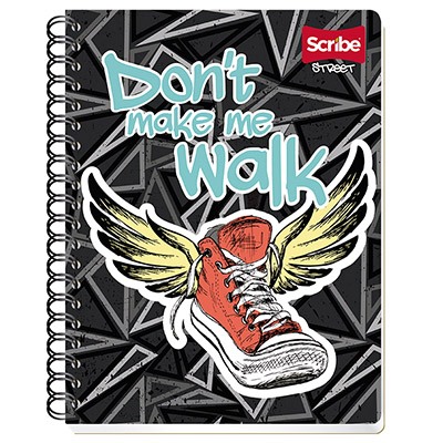 CUADERNO PROFESIONAL STREET DE CUADRO 7MM CON 100 HOJAS SCRIBE