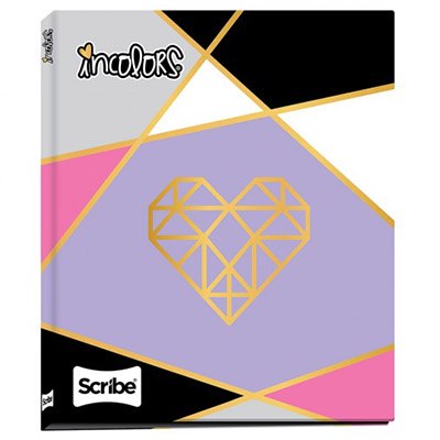 CARPETA DE ARGOLLAS INCOLOR TAMAÑO CARTA DE RAYAS CON 100 HOJAS SCRIBE