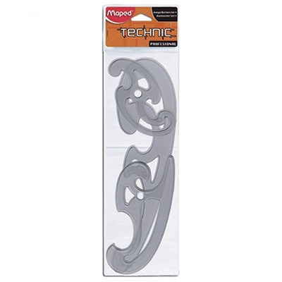JUEGO DE CURVIGRAFOS BURMESTER MAPED
