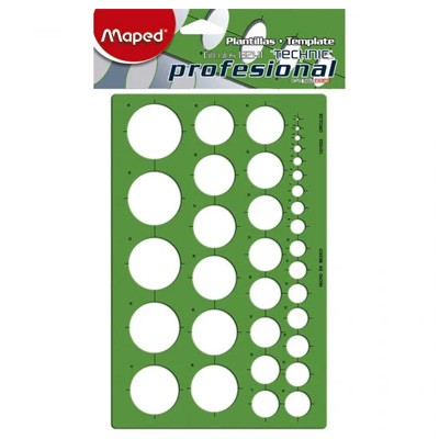 PLANTILLA DE CIRCULOS CHICOS MAPED