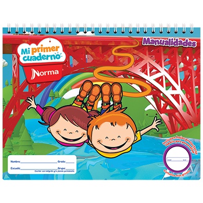 BLOCK DE MANUALIDADES CON 20 HOJAS MI PRIMER CUADERNO NORMA