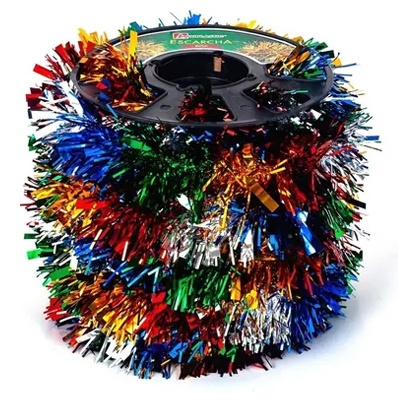 ESCARCHA BOA MIXTA N°100 MULTICOLOR METALICO NAVIPLASTIC