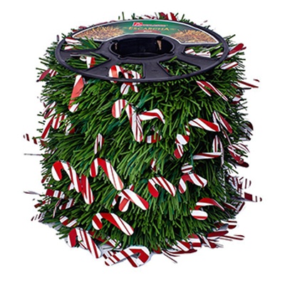 ESCARCHA BOA N° 150 VERDE PINO CON BASTONES CANDY NAVIPLASTIC