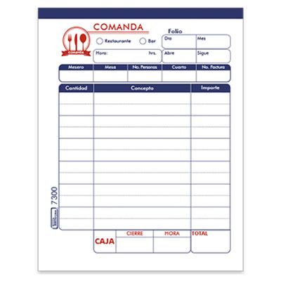 BLOCK COMANDA 1/4 ORIGINAL MODELO 7300 PRINTAFORM