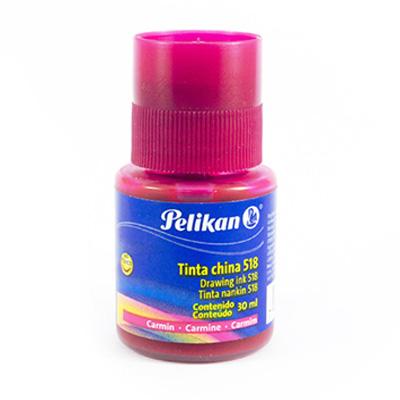 TINTA CHINA CARMIN 30 ML PELIKAN