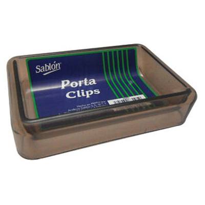 PORTACLIPS ACRILICO COLOR HUMO 3116 H SABLON