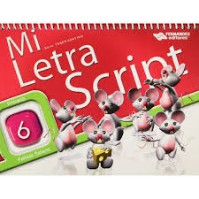 MI LETRA SCRIPT 6 PRIMARIA*