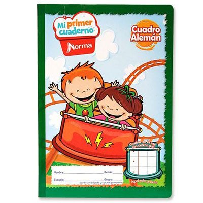 CUADERNO PROF. COSIDO MI PRIMER CUADERNO 50 H. CUADRO ALEMAN 581742 MC. NORMA