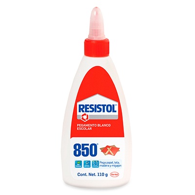 PEGAMENTO BLANCO 850 DE 110 GRS. RESISTOL
