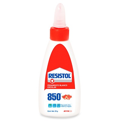 PEGAMENTO BLANCO 850 DE 55 GRS. RESISTOL