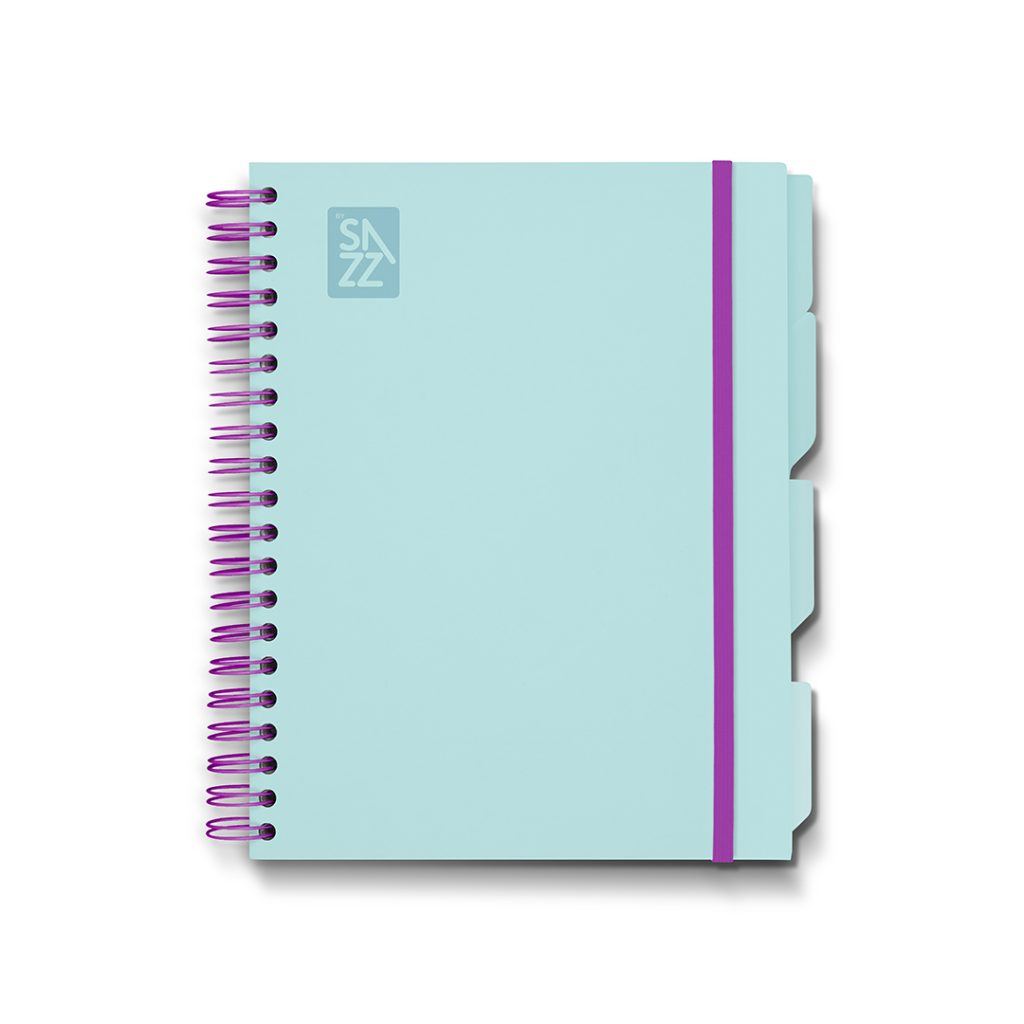 CUADERNO PROFESIONAL SOFT TOUCH CON 180 HOJAS MIXTO SAZZ