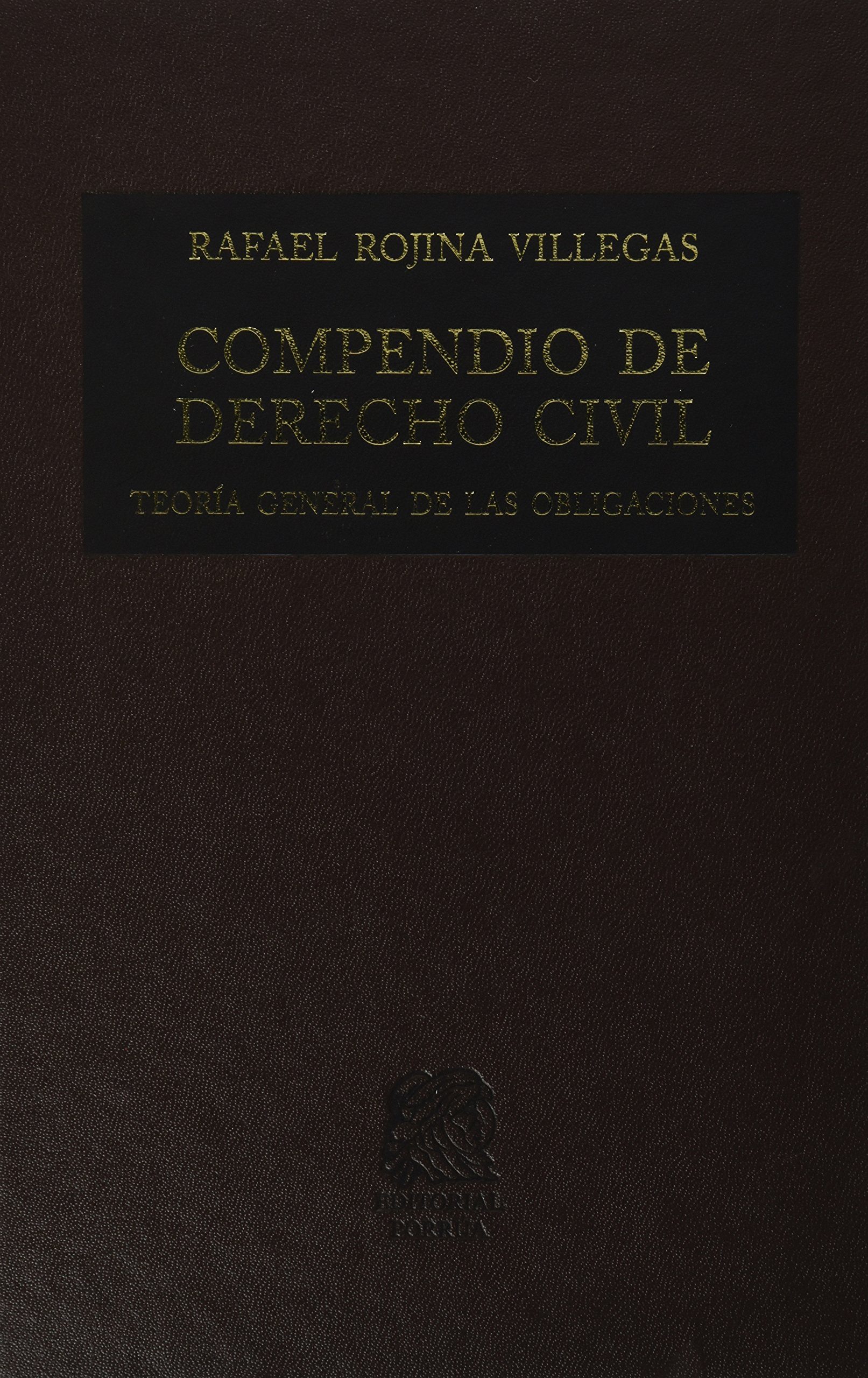 COMPENDIO DE DERECHO CIVIL  III TEORIA GENERAL DE LAS OBLIGACIONES