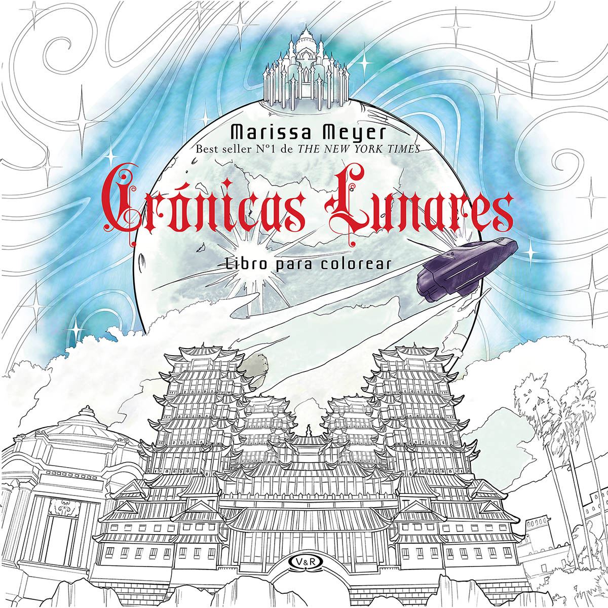 CRÓNICAS LUNARES LIBRO PARA COLOREAR