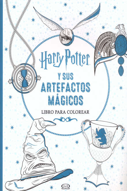 HARRY POTTER Y SUS ARTEFACTOS MAGICOS P/COLOREAR