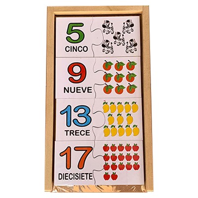 ASOCIACION EN ENSAMBLE NUMEROS DEL 1 AL 20 ALEX