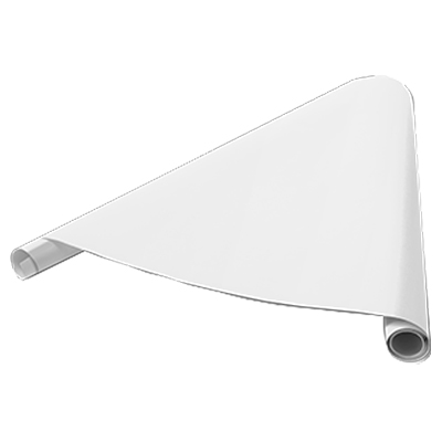 ROLLO DE PAPEL AMERICA COLOR BLANCO DE 70 CMS X 5 MTS EUROMAC