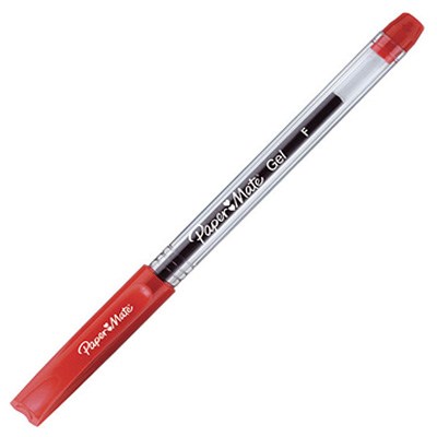 BOLIGRAFO STICK DE GEL ROJO PAPER MATE
