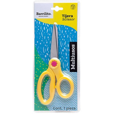 TIJERA ACERO INOXIDABLE DE 5'' BARRILITO