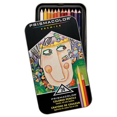 COLORES CON 24 PIEZAS PRISMACOLOR PREMIER