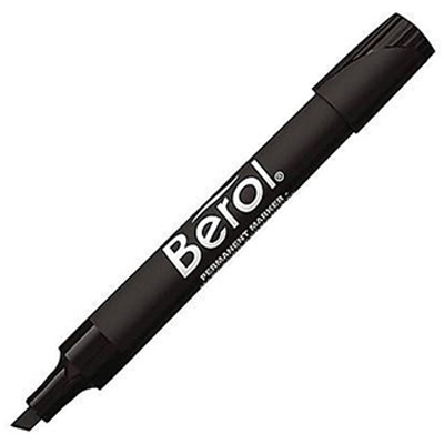 MARCADOR PERMANENTE NEGRO BEROL