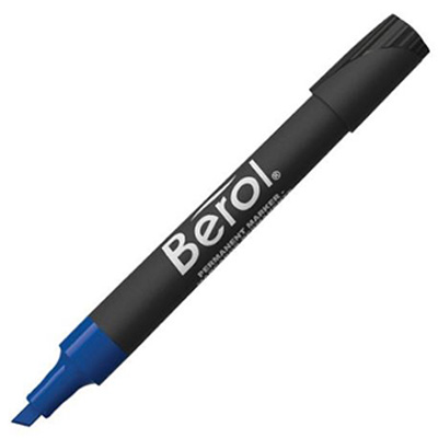 MARCADOR PERMANENTE COLOR AZUL BEROL