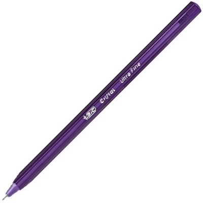 BOLIGRAFO CRISTAL PRECISION Y SUAVIDAD MORADO BIC