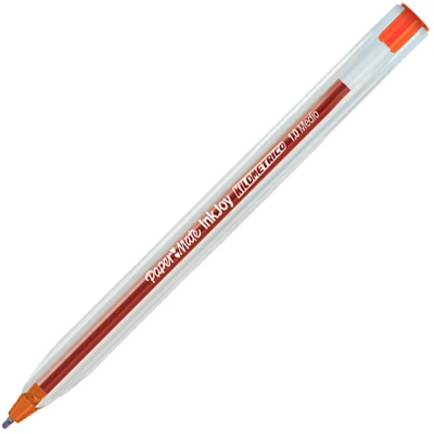BOLIGRAFO KILOMETRICO 100ST NARANJA PAPER MATE