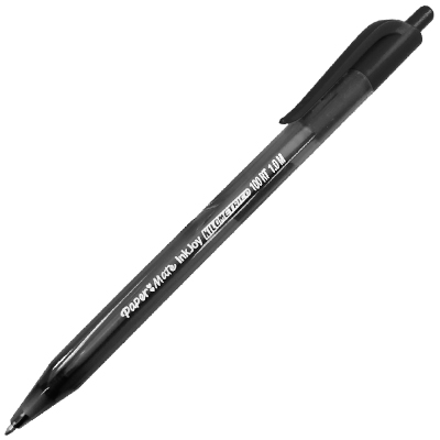 BOLIGRAFO RETRACTIL KILOMETRICO 100RT NEGRO PAPER MATE