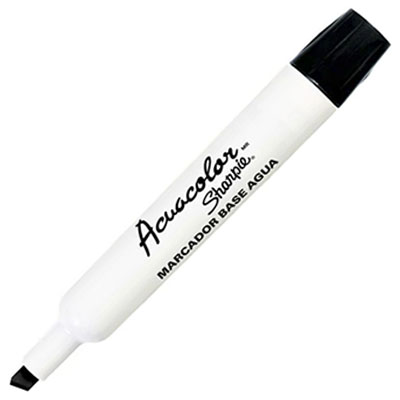 MARCADOR DE AGUA ACUACOLOR COLOR NEGRO SHARPIE