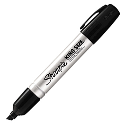 MARCADOR PERMANENTE KING SIZE NEGRO SHARPIE