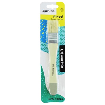 PINCEL DE 1'' MODELO BR1 BARRILITO