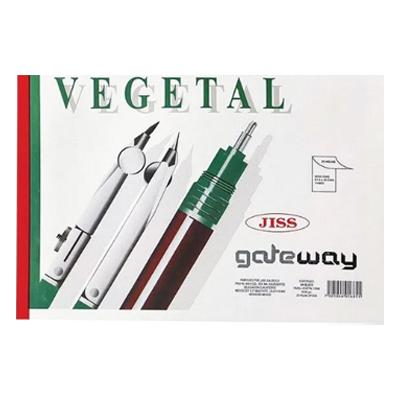 BLOCK DE PAPEL VEGETAL TAMAÑO CARTA CON 50 HOJAS JISS