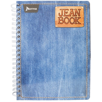CUADERNO PROFESIONAL JEAN BOOK MIXTO CON 200 HOJAS NORMA