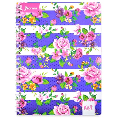 CUADERNO PROFESIONAL KIUT DE RAYAS CON 100 HOJAS NORMA
