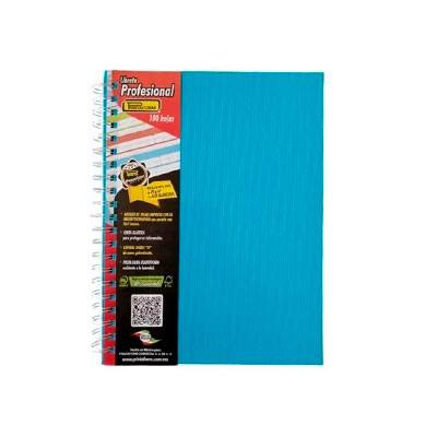 CUADERNO PROFESIONAL ARCOIRIS DE CUADRO 7MM CON 100 HOJAS PRINTAFORM