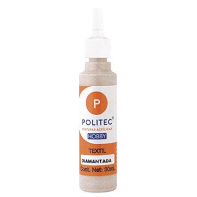 PINTURA TEXTIL DIAMANTADA COLOR ORO 900 DE 30 ML RODIN