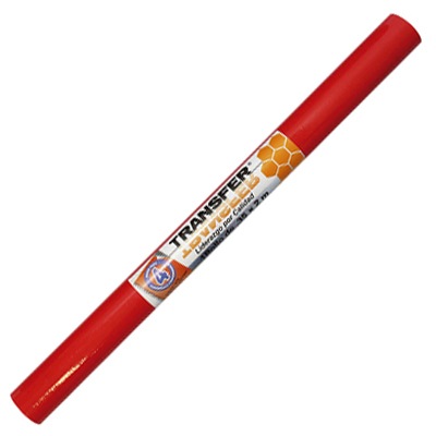 ROLLO DE MICA CONTAC DE 35 CMS X 2 M COLOR ROJO TRANSFER