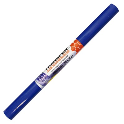 ROLLO DE MICA CONTAC DE 35 CMS X 2 M COLOR AZUL REY TRANSFER