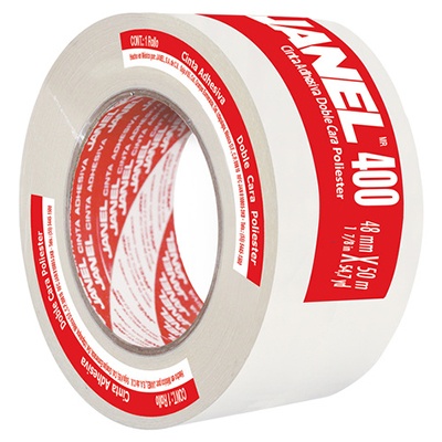 CINTA ADHESIVA DOBLE DE 48 MM X 50 M JANEL