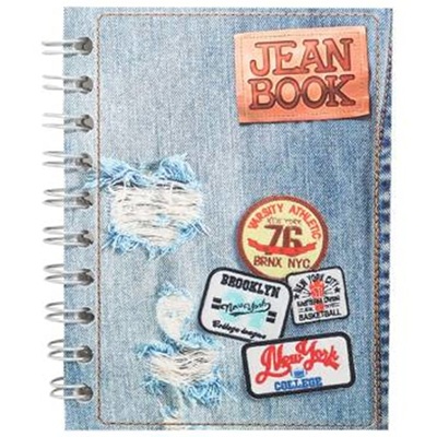 LIBRETA APUNTES MINI JEAN BOOK DE RAYAS CON 80 HOJAS NORMA