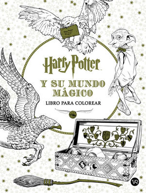 HARRY POTTER Y SU MUNDO MAGICO LIBRO P/COLOREAR