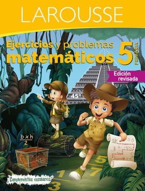 EJERCICIOS Y PROBLEMAS MATEMATICOS 5. PRIMARIA