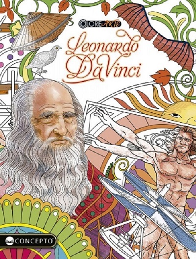LIBRO PARA COLOREAR - LEONARDO DA VINCI