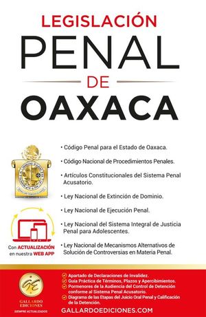 LEGISLACION PENAL DE OAXACA