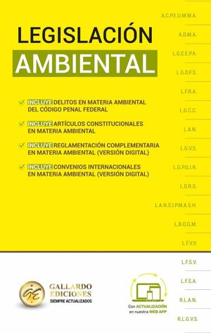LEGISLACION AMBIENTAL ESPECIALIZADA