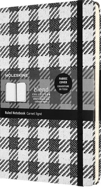 LIBRETA BLEND GRANDE. BLANCO Y NEGRO