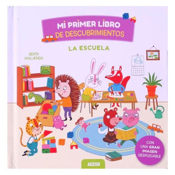 MI PRIMER LIBRO DE DESCUBRIMIENTOS- LA ESCUELA