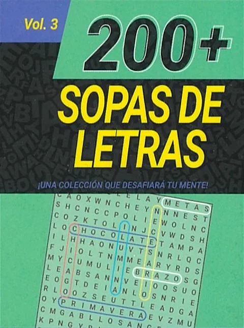 SOPAS DE LETRAS 200+ 2TIT VOL 3 Y 4