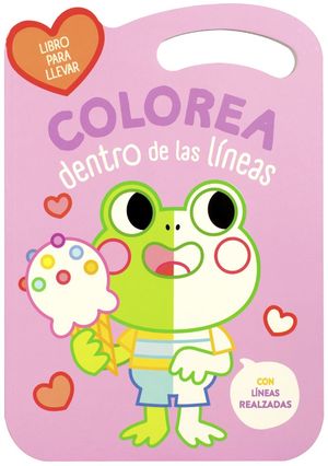 COLOREA DENTRO DE LAS LINEAS. RANA