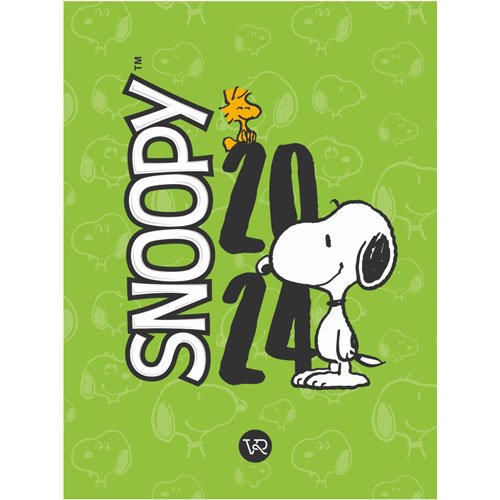 AGENDA SNOOPY 2024 VERDE